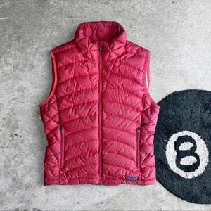 Vintage Patagonia Down Sweater Vest, Red Puffer Insulated, Women's Size XS
